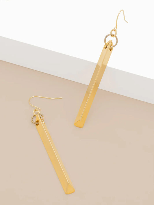 Give It To Me Straight Earring