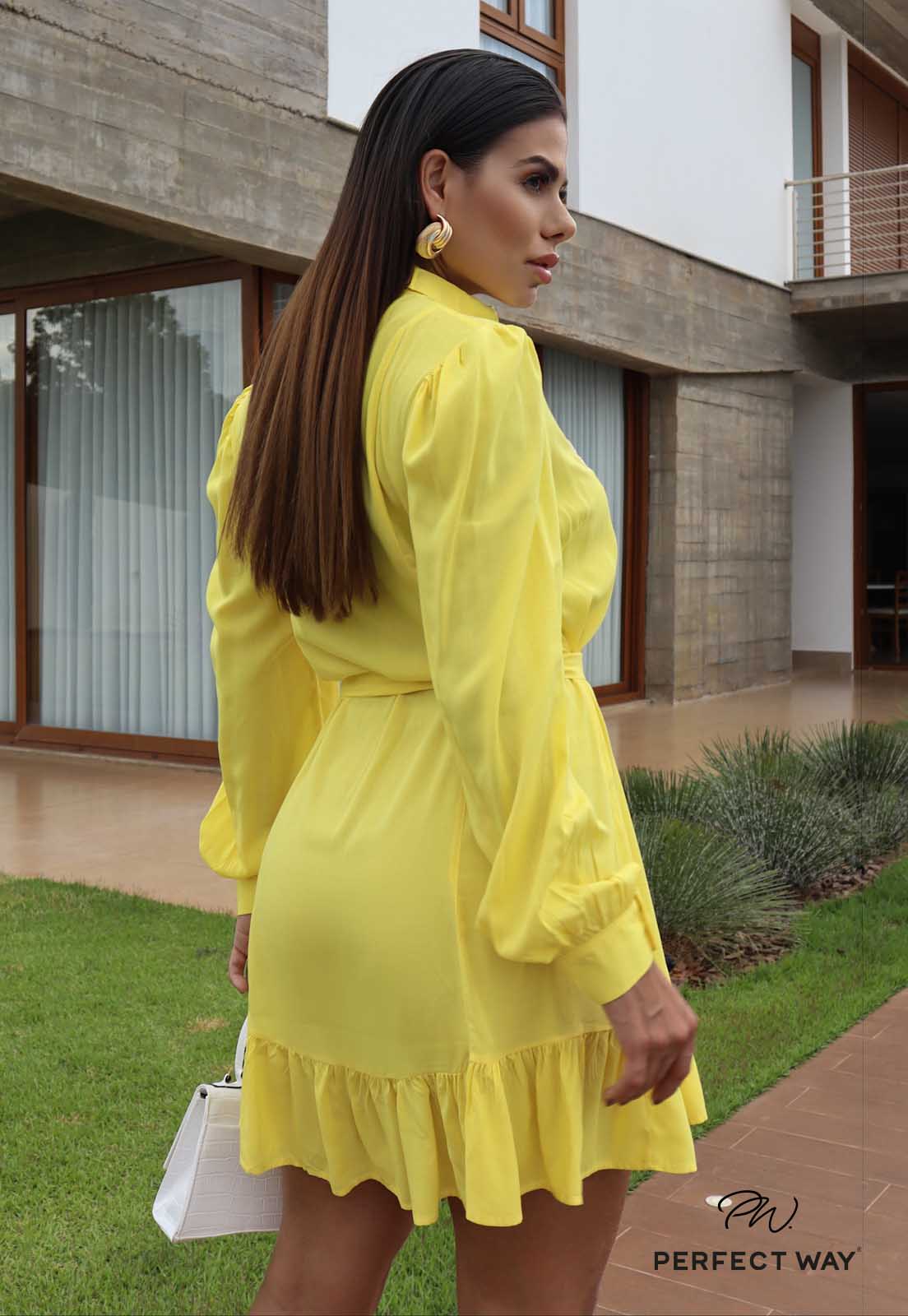 Chemise Dress w/ Belt