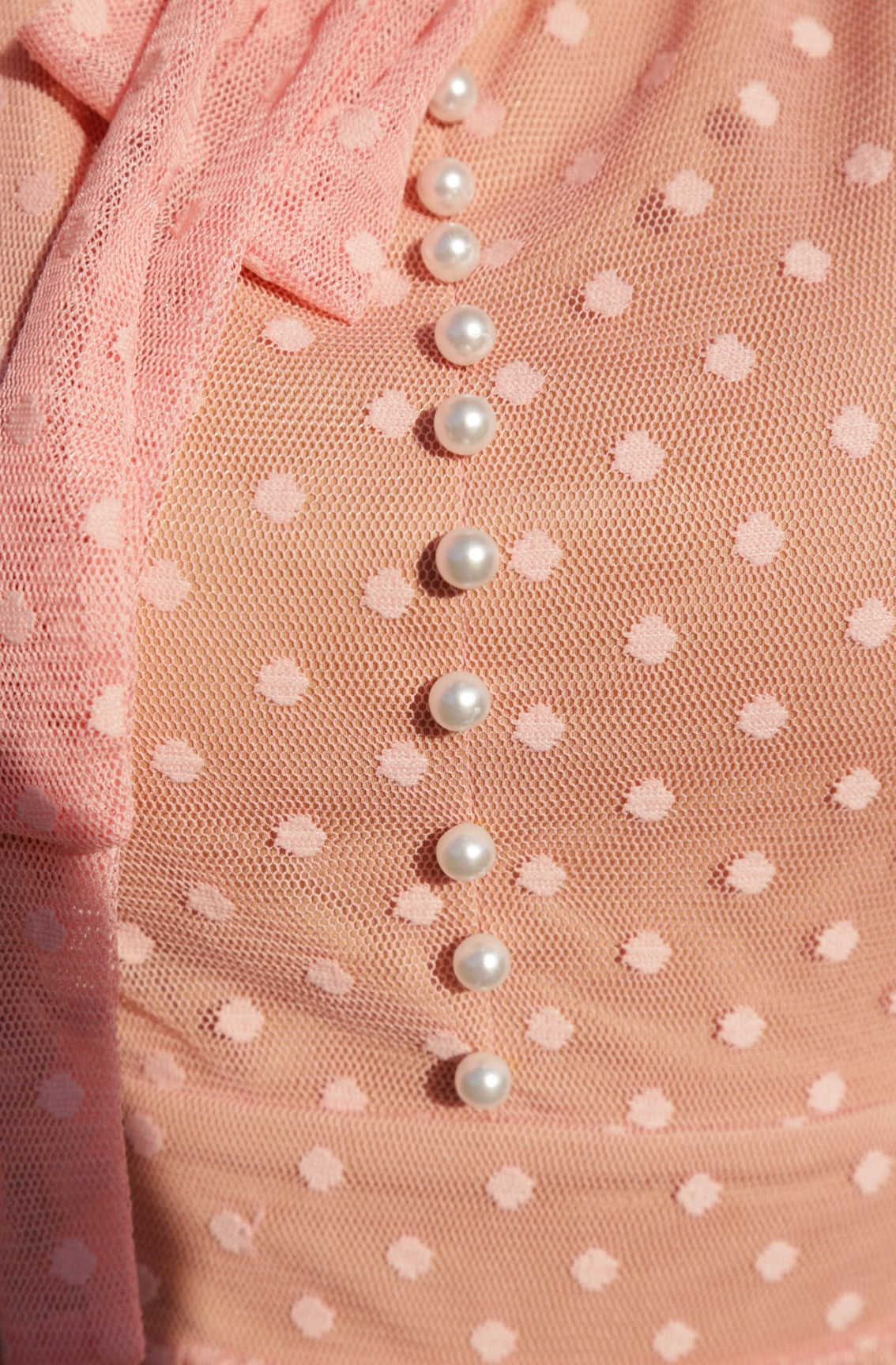 Katarina - Light Pink Lightweight Midi Dress