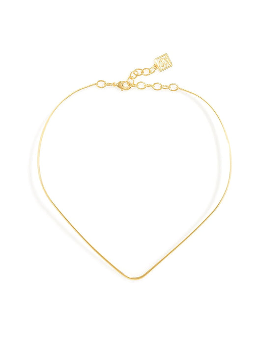 Heart Gold Choker