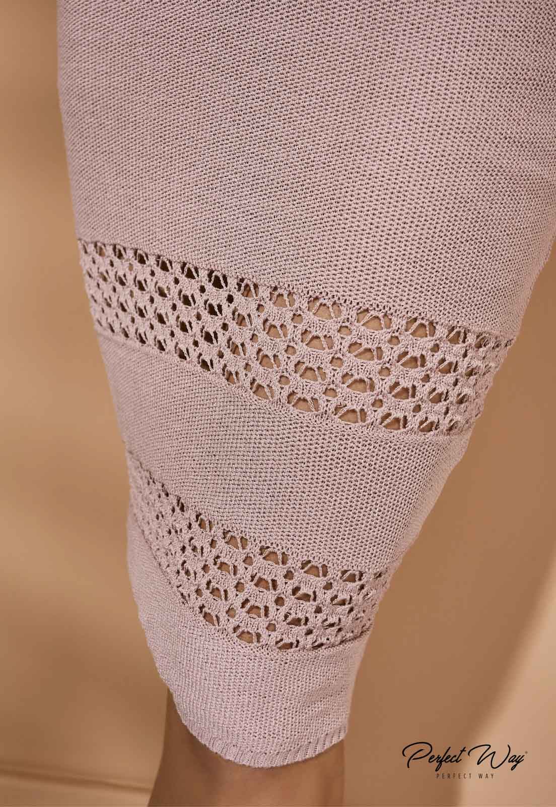 Knit Cropped and Skirt Set