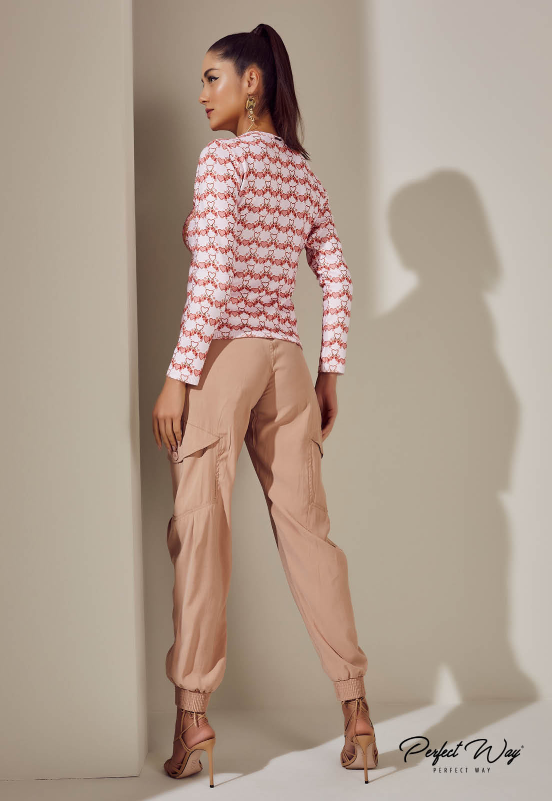 Cute Fox Print Sweater